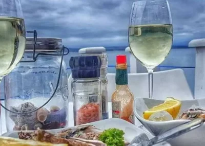 oyster bar wine and seafood