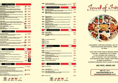 JEWEL OF INDIA gallery menu