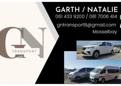 gn transport new business card