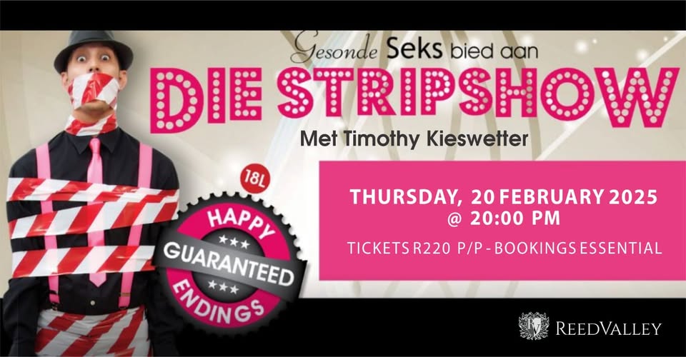 timothy kieswetter die stripshow 20feb 25 reedvalley