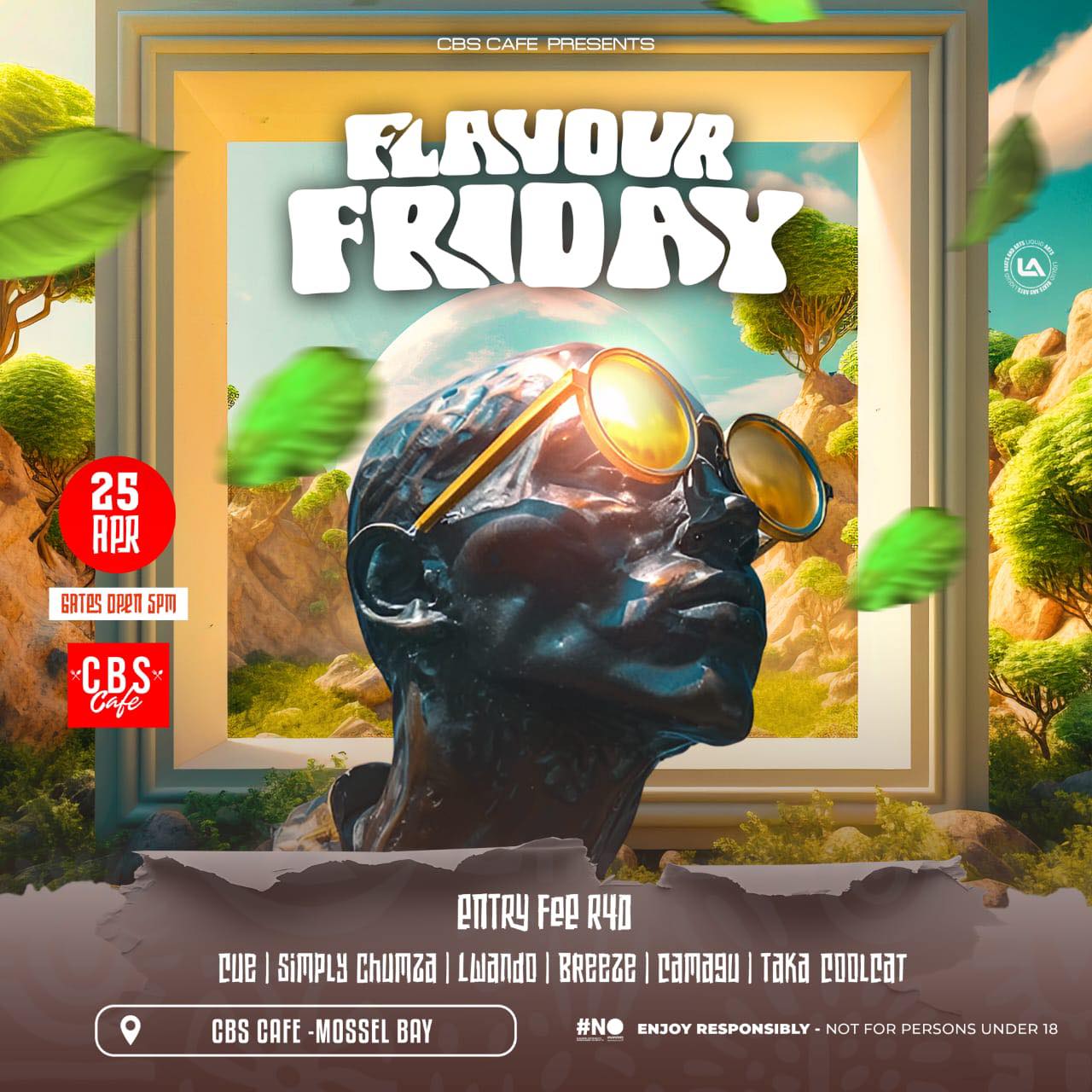 flavour friday 25 april 25 cbs cafe