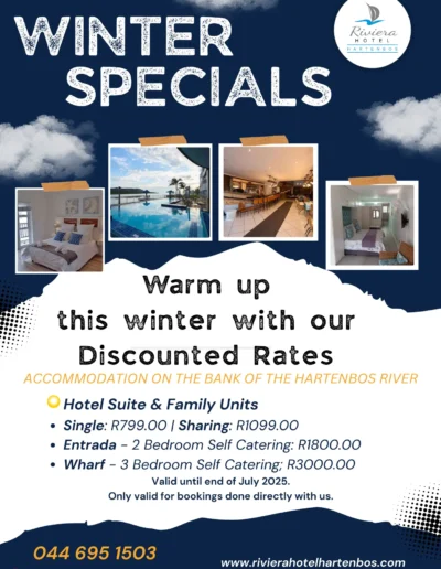 riviera hotel winter special 2025