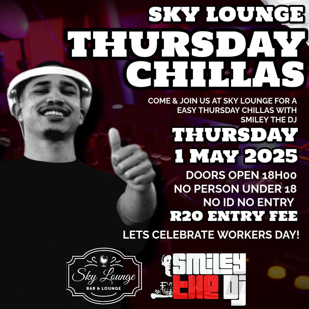 thursday chillas sky lounge 01 may 25