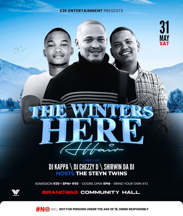 winters here affair 31 may 25 brandwag community hall