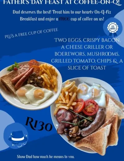 fathers day feast at coffee on q