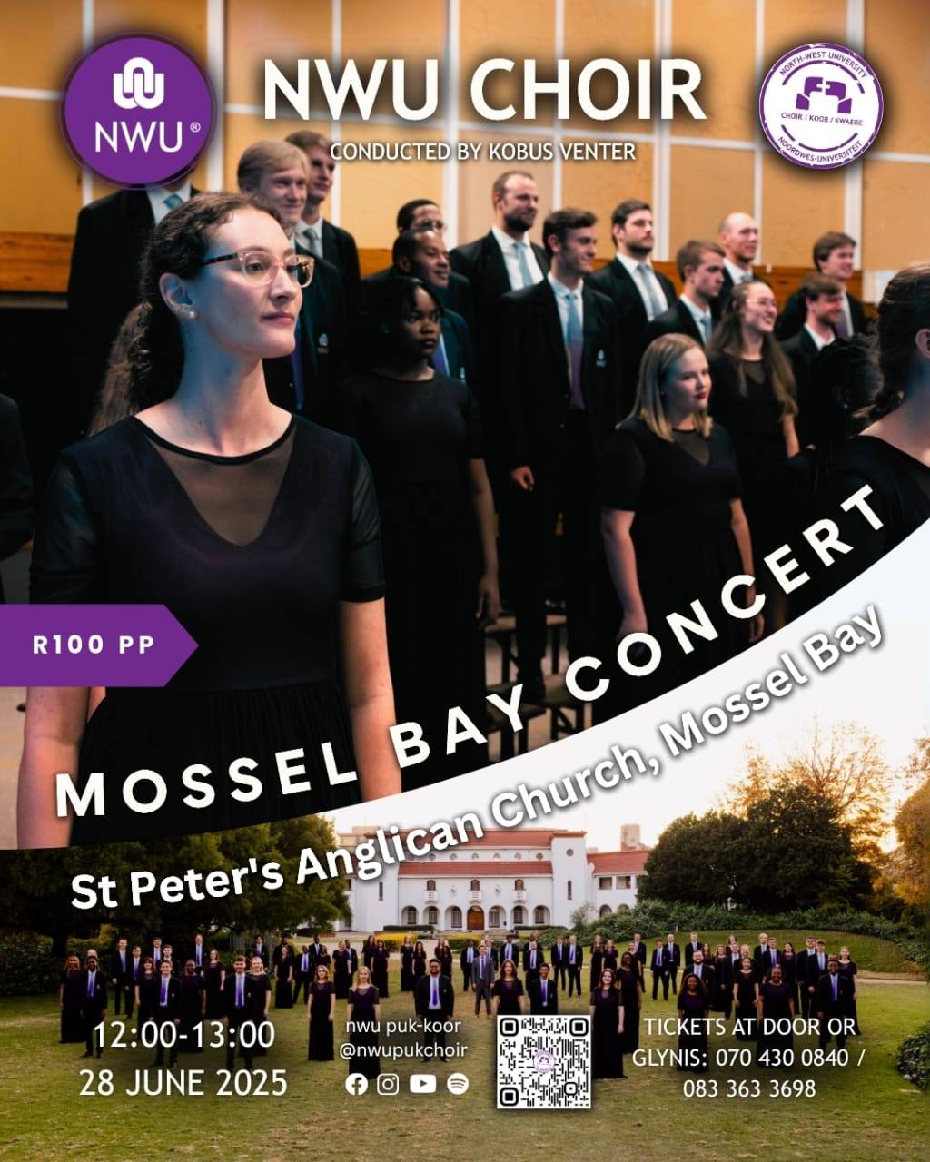 nwu choir at st peters anglican church 28th june 2025