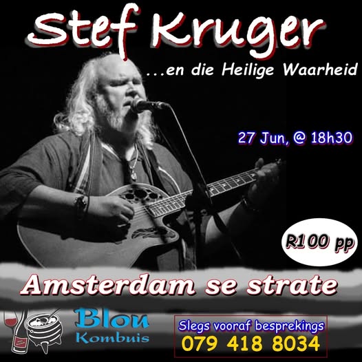 stef kruger by blou kombuis 27 june 25