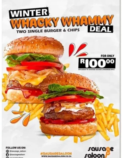 winter whacky whammy deal sausage saloon