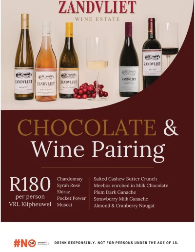 choc and wine pairing