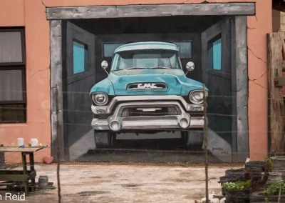 car mural