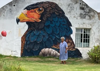 eagle mural