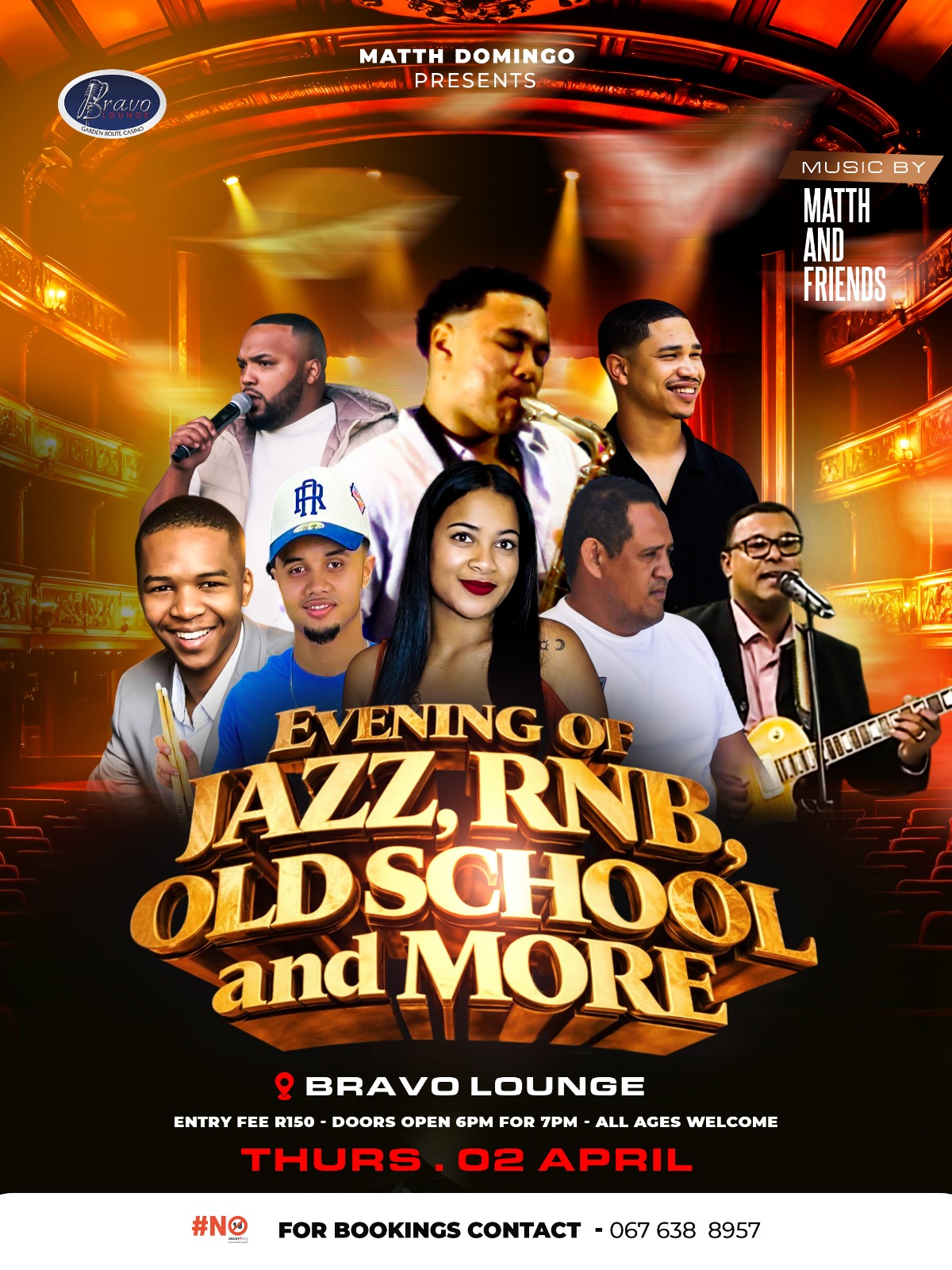 jazz, rnb, old school and more 2 april 26 bravo lounge