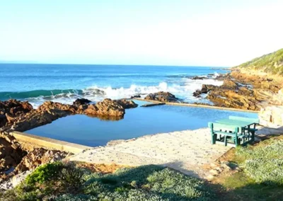 vleesbay tidal pool day view