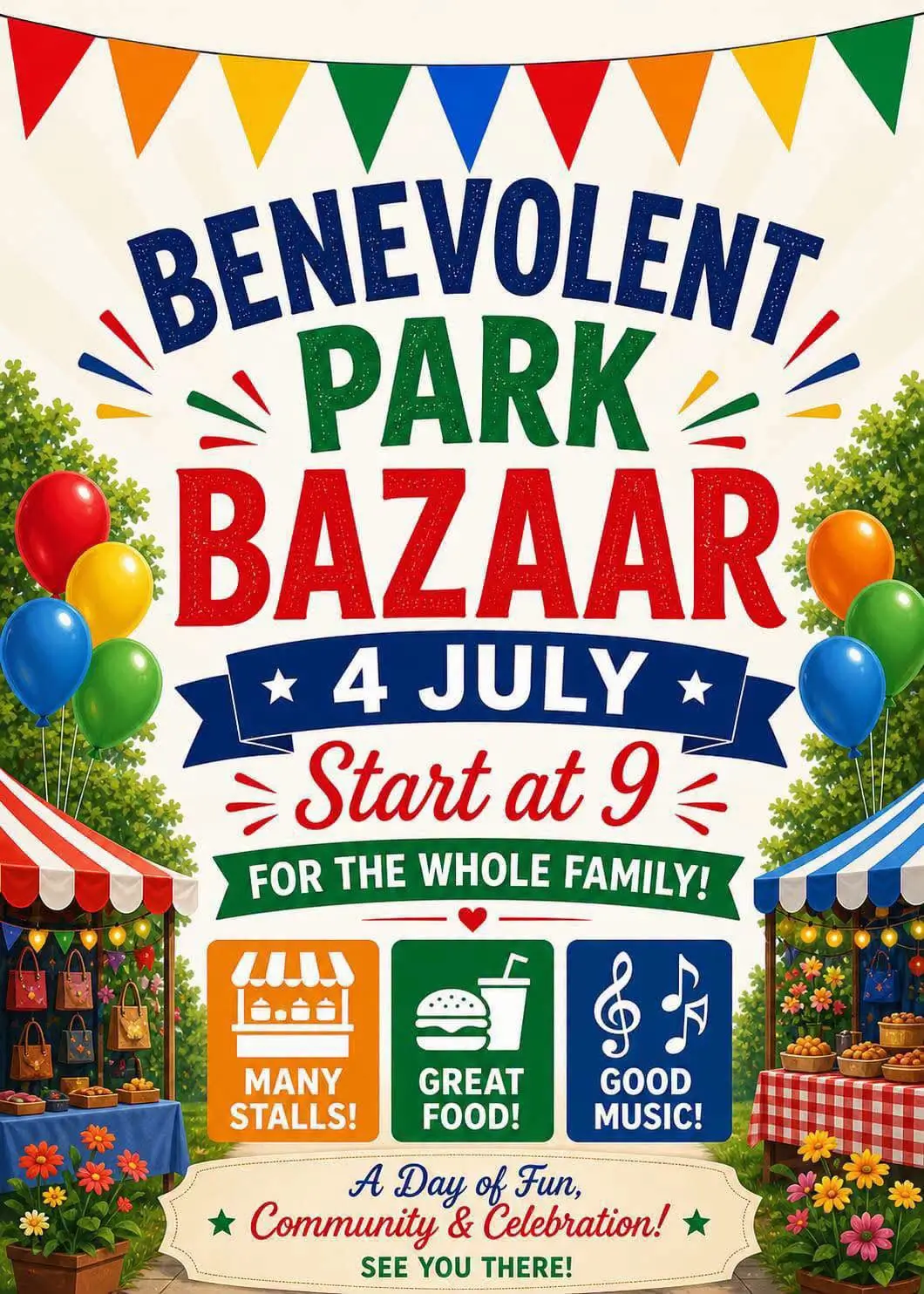 benevolent bazaar event