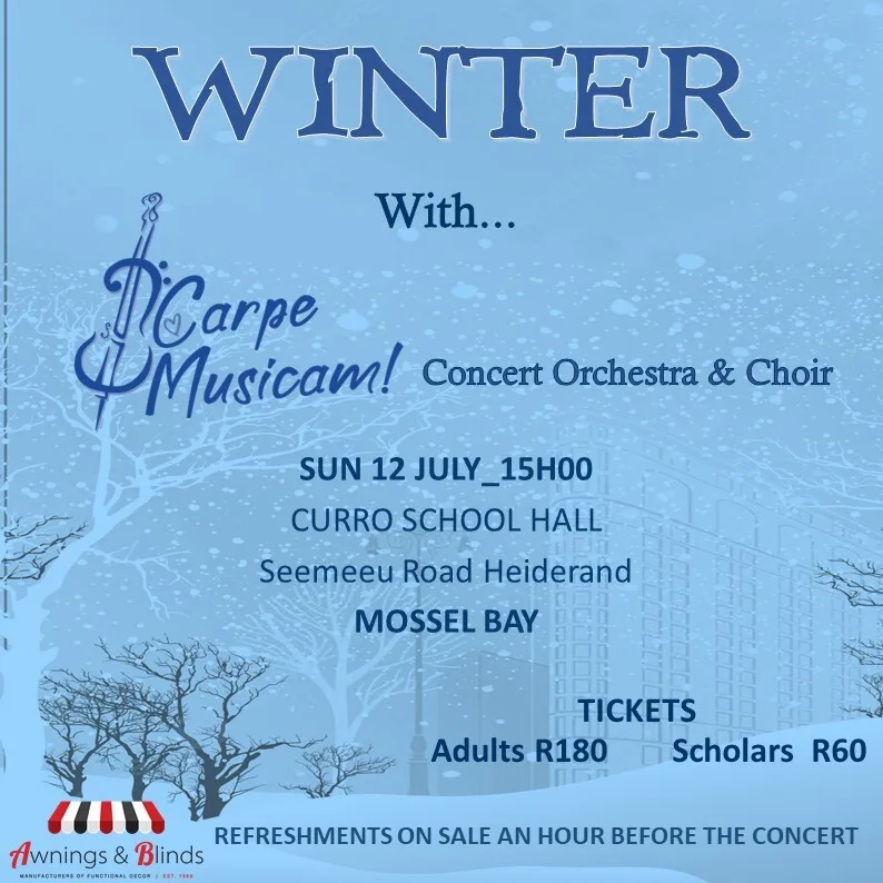 carpemusicam winter 12 july 26 at 15h00 at curro school hall carpemusicam winter 12 july 26 at 15h00 at curro school hall