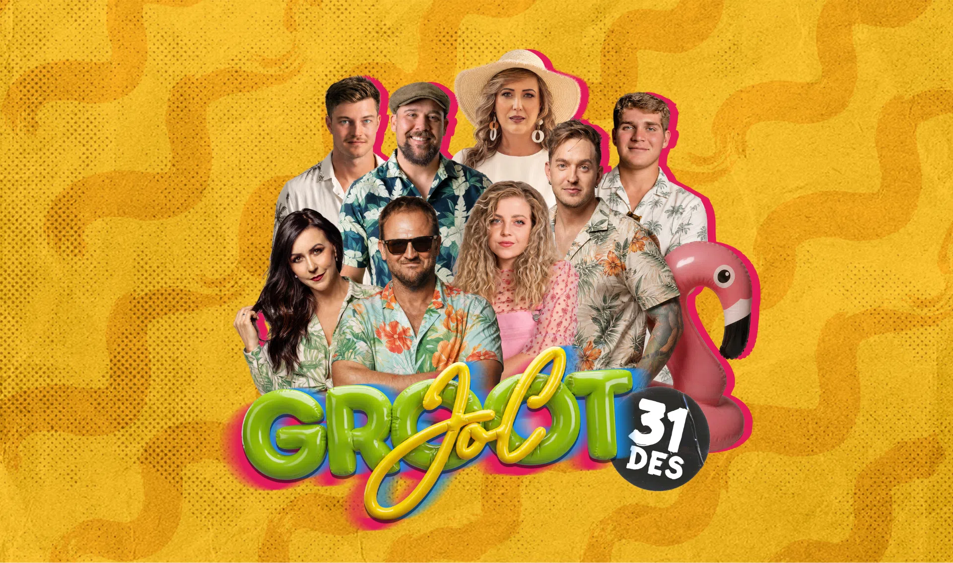 grootjol plakaat 31 des 26 hartenbos amfiteater