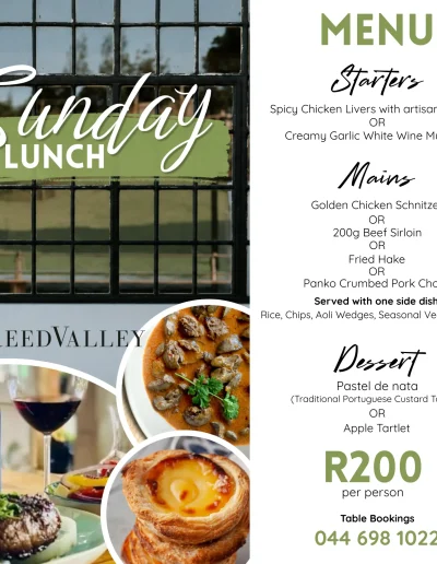 reedvalley sunday lunch