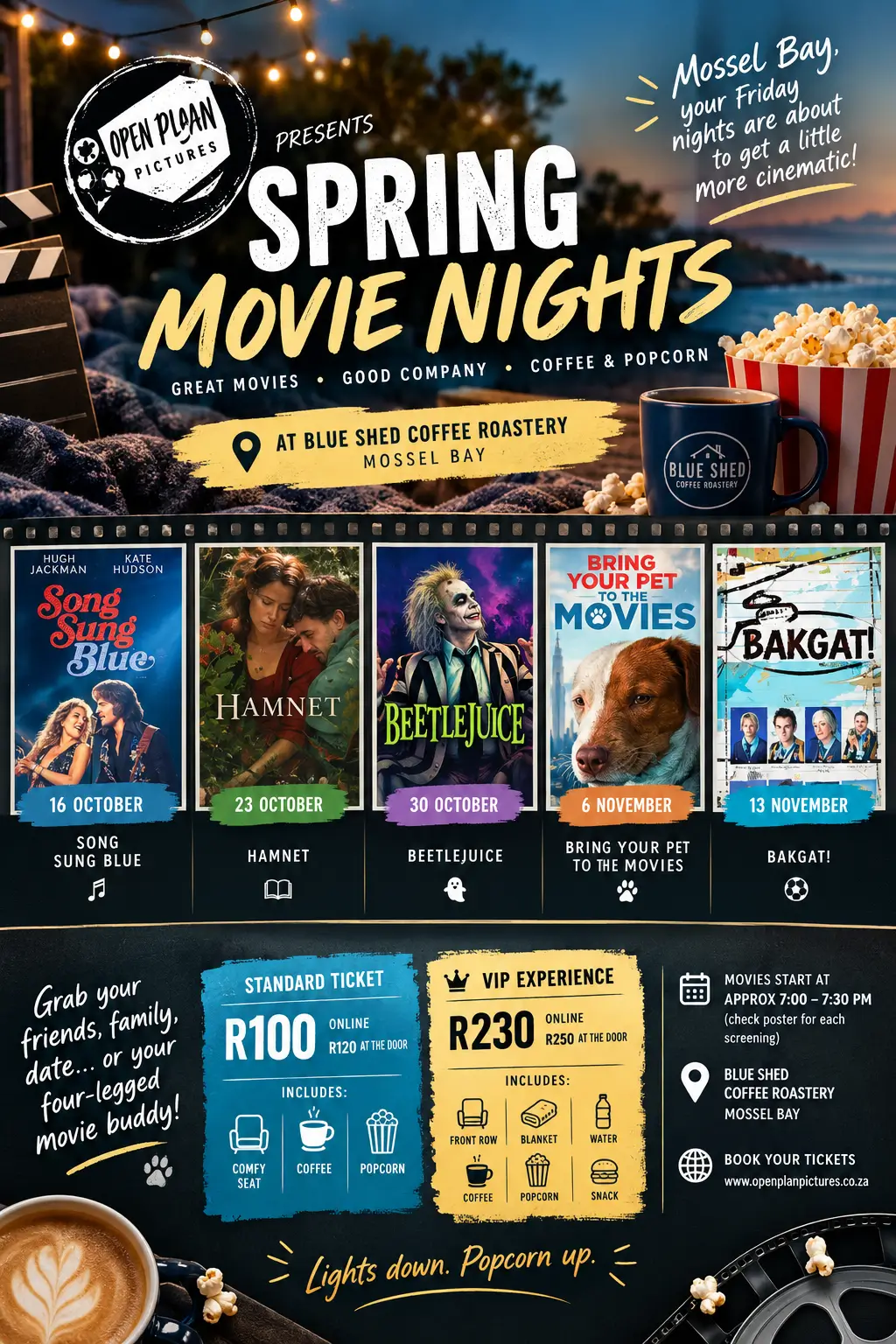 Spring Movies with Open Plan Pictures